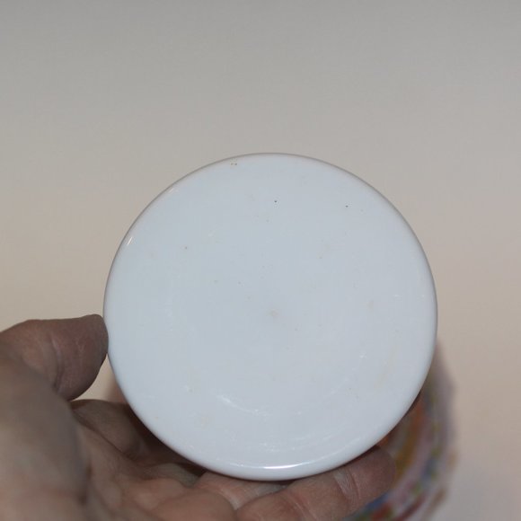 BOHEMIAN CZECH Cased Glass White Overlay Cut to Red Cranberry VASE Vintage - Picture 5 of 7